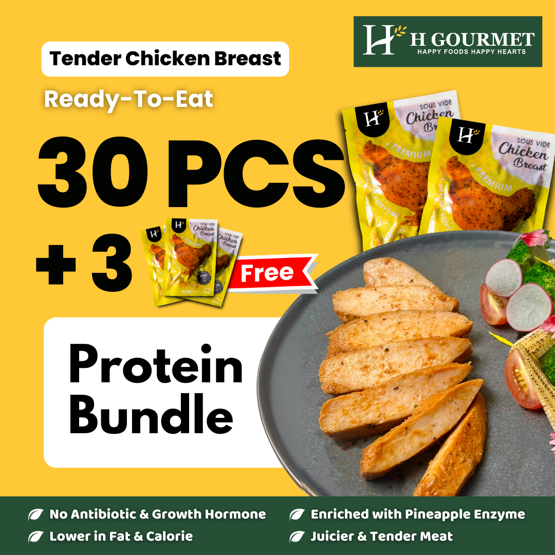 30 Pcs Protein Bundle - Tender Chicken Breast