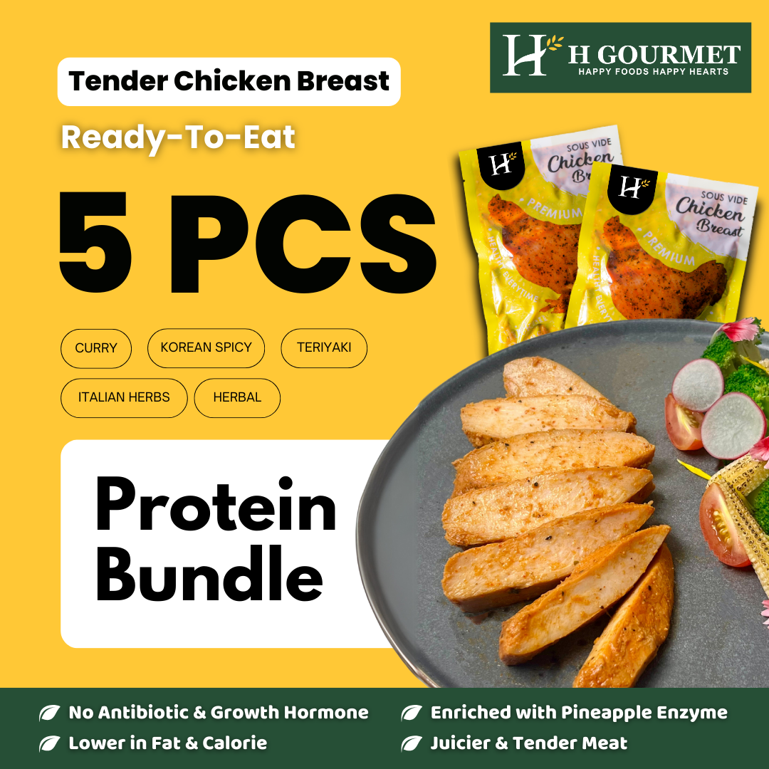 5 Pcs Protein Bundle - Tender Chicken Breast